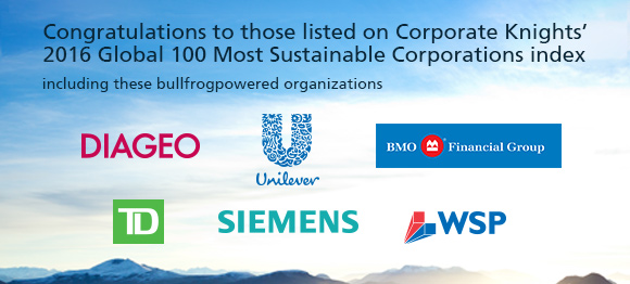 2016 Global Most Sustainable Corporations